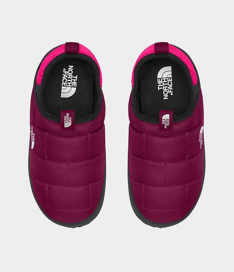 Pink The North Face ThermoBall™ Traction II Girls' Mules | MALAYSIA WPQLOX