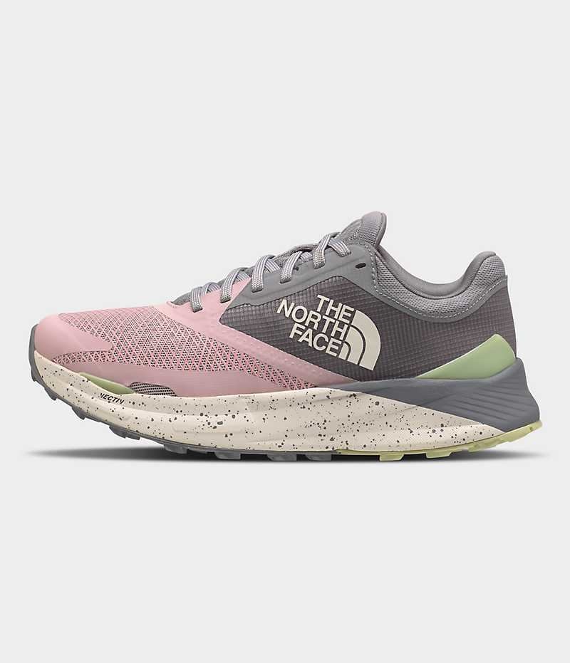 Pink / Grey The North Face VECTIV Enduris 3 Women\'s Trail Running Shoes | MALAYSIA ASPEBU