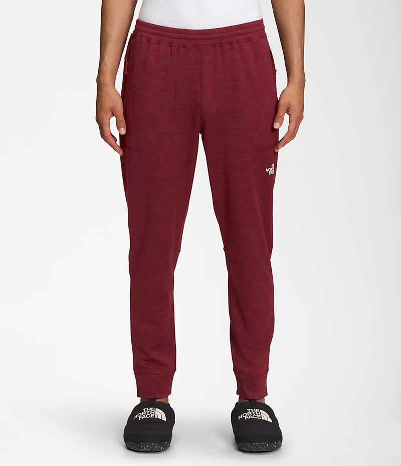 Red The North Face Canyonlands Men\'s Jogger | MALAYSIA AHXUQY