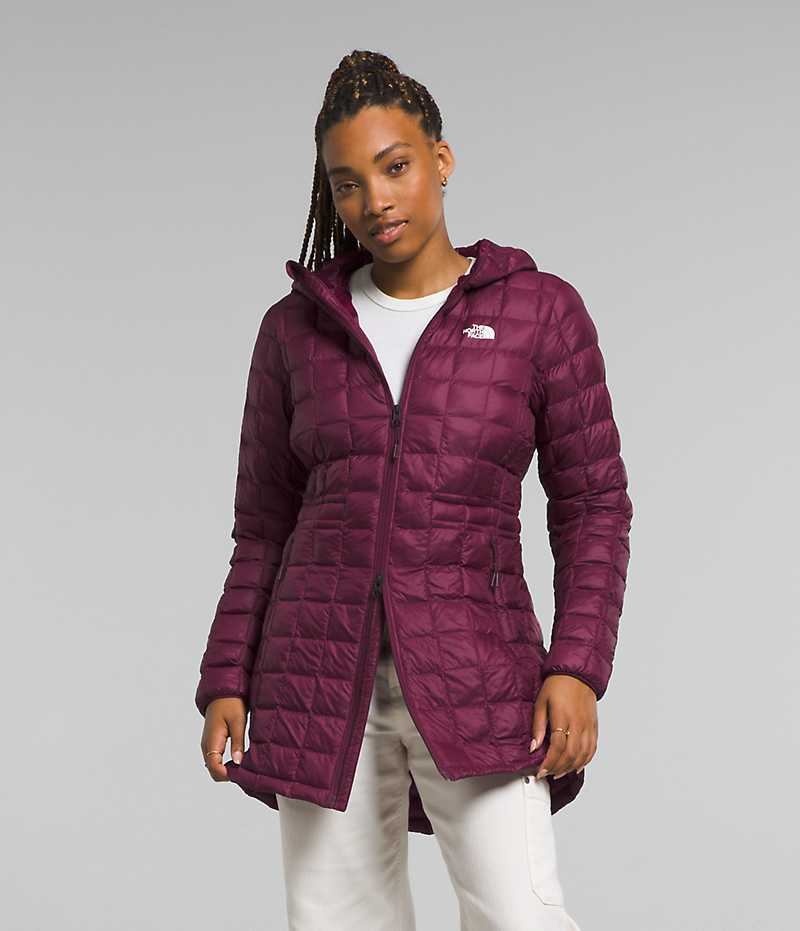 Red The North Face ThermoBall™ Eco Women\'s Coat | MALAYSIA UKZYWA