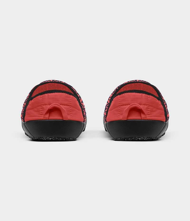 Red The North Face ThermoBall™ Traction V Women's Mules | MALAYSIA OJTPRB