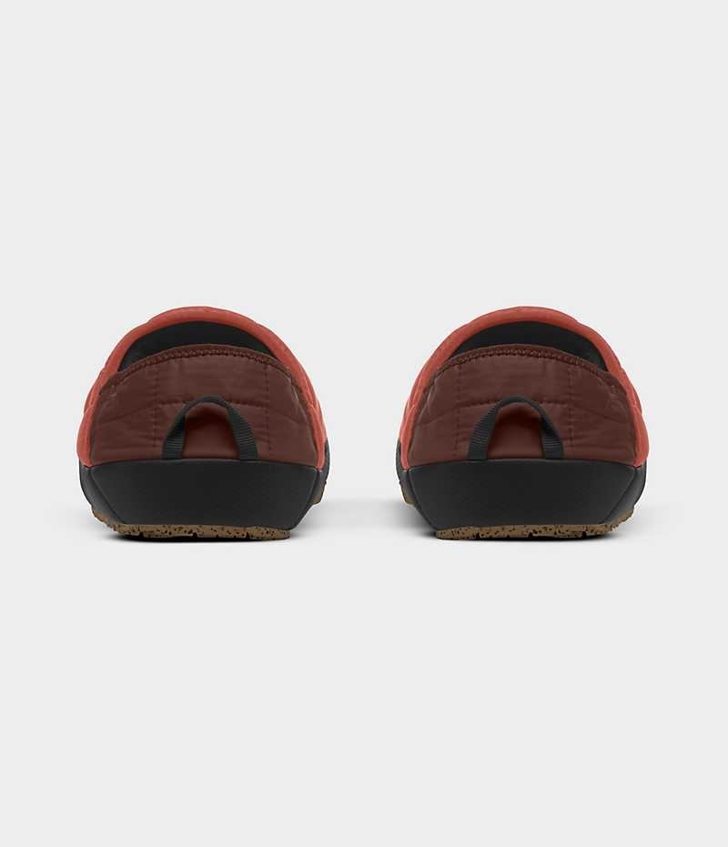 Red The North Face ThermoBall™ Traction V Men's Mules | MALAYSIA DQRPJS