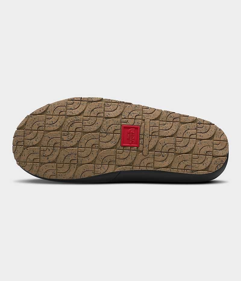 Red The North Face ThermoBall™ Traction V Men's Mules | MALAYSIA DQRPJS