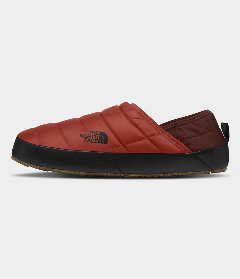 Red The North Face ThermoBall™ Traction V Men\'s Mules | MALAYSIA DQRPJS