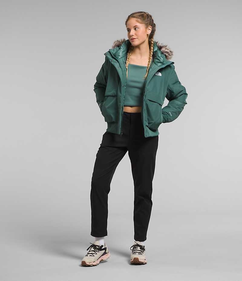 Turquoise The North Face Arctic Women's Bomber Jacket | MALAYSIA MIPFRU