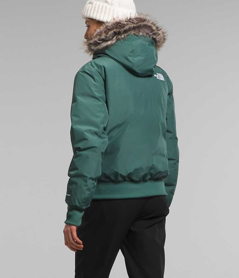 Turquoise The North Face Arctic Women's Bomber Jacket | MALAYSIA MIPFRU