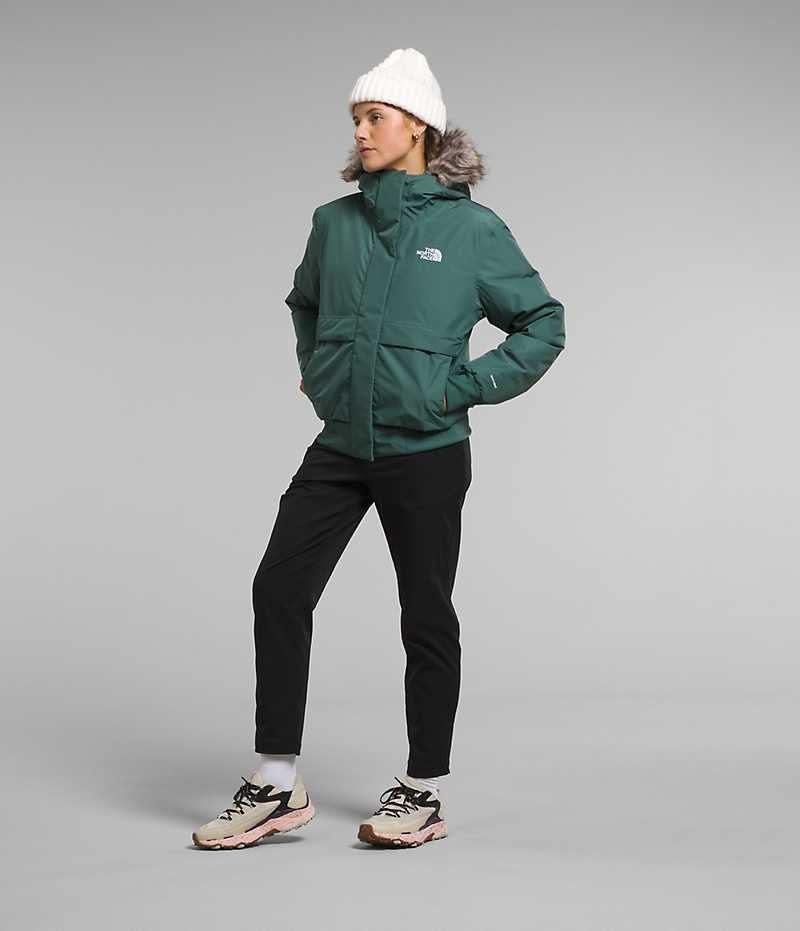 Turquoise The North Face Arctic Women's Bomber Jacket | MALAYSIA MIPFRU