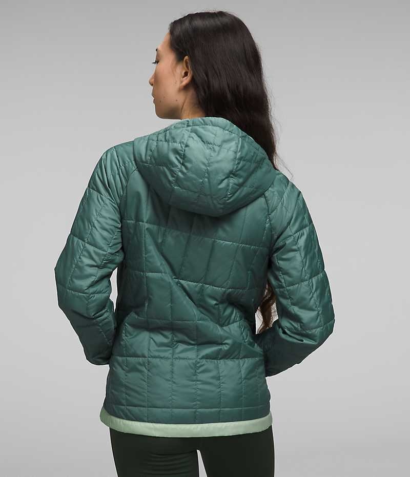 Turquoise The North Face Circaloft ¼-Zip Pullover Women's Puffer Jacket | MALAYSIA HIPFEU