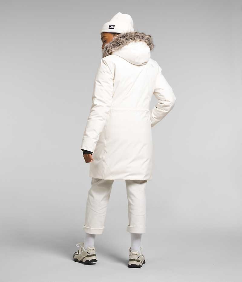 White The North Face Arctic Women's Coat | MALAYSIA RJSIPE