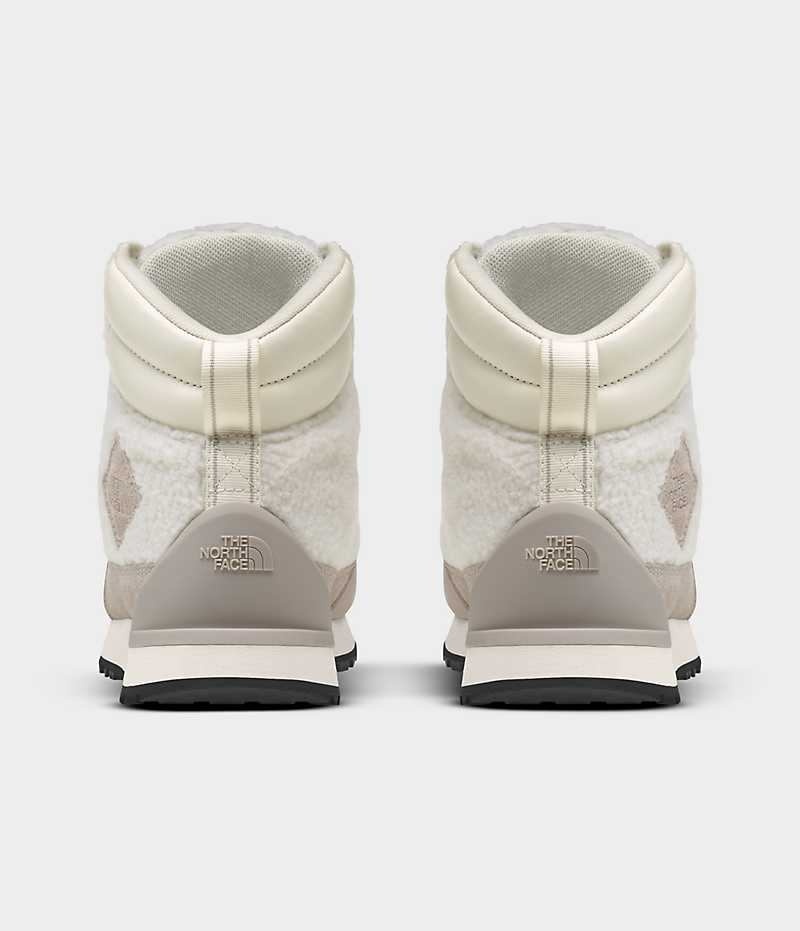 White The North Face Back-To-Berkeley IV High Pile Women's Winter Boots | MALAYSIA UCFKOP