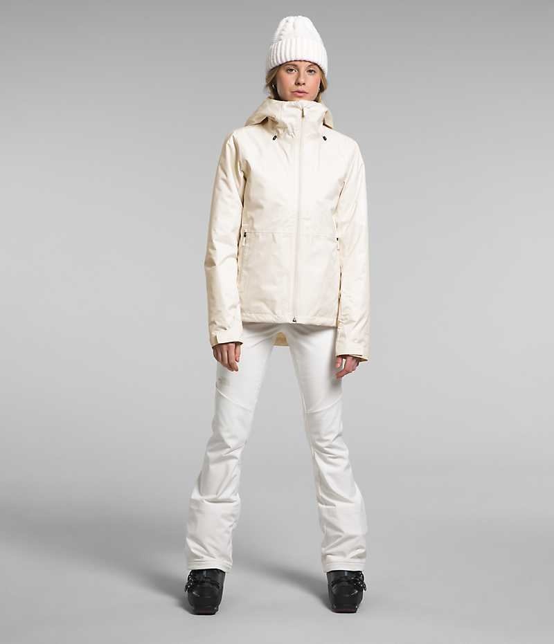 White The North Face Clementine Triclimate® Women's Insulated Jacket | MALAYSIA JGRTNB