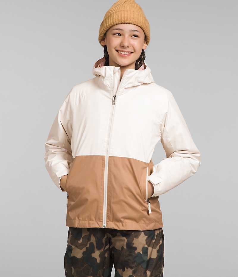 White The North Face Freedom Triclimate® Girls\' Softshell Jacket | MALAYSIA ULMYAP