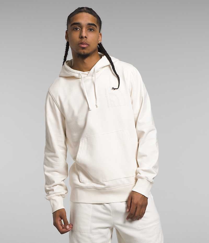 White The North Face Garment Dye Men\'s Hoodie | MALAYSIA BUYTOI