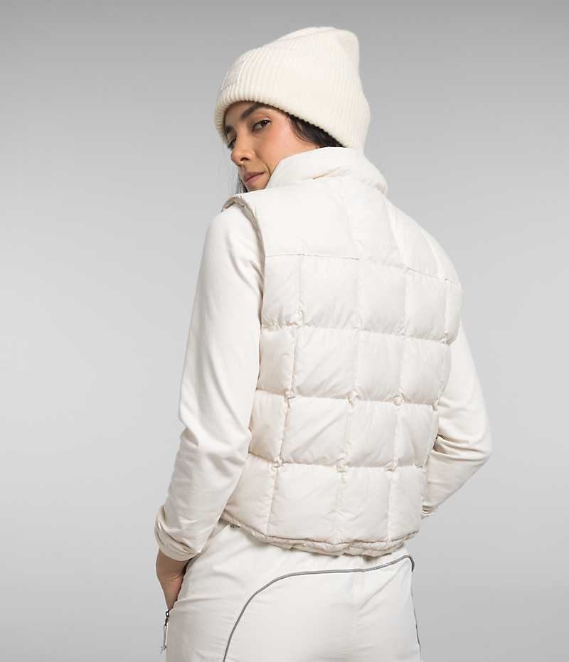 White The North Face Lhotse Reversible Women's Vest | MALAYSIA OQTKDA