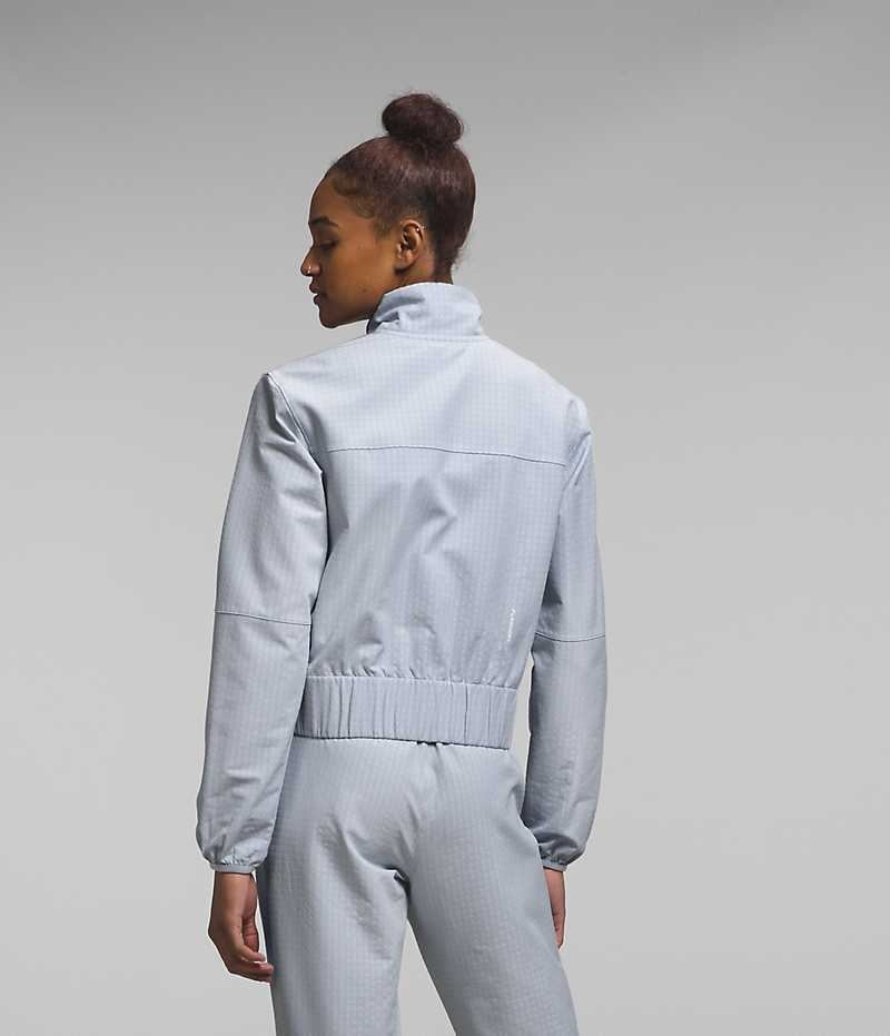 White The North Face Tekware™ Grid Full-Zip Women's Fleece Jacket | MALAYSIA SMCAGW