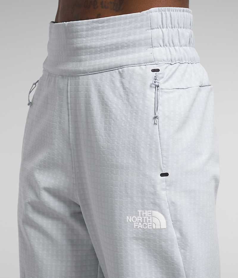 White The North Face Tekware™ Grid Women's Fleece Pants | MALAYSIA EKVQYH