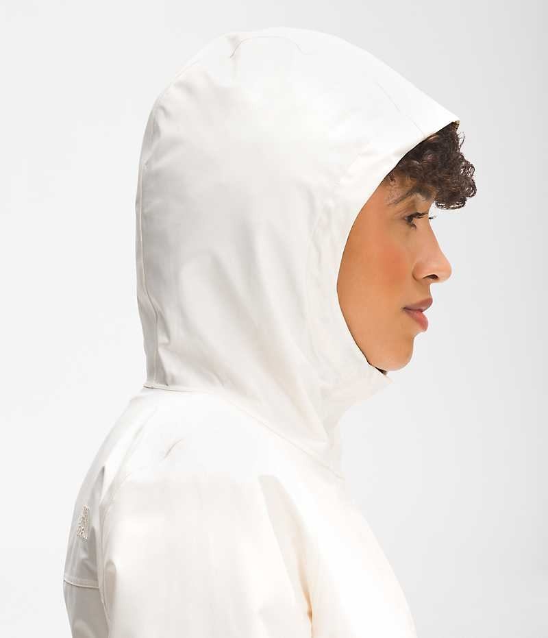 White The North Face Woodmont Women's Coat | MALAYSIA GDNUYR