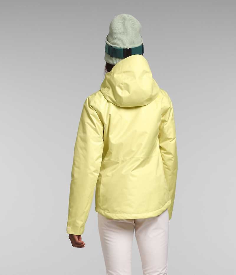 Yellow The North Face Clementine Triclimate® Women's Insulated Jacket | MALAYSIA RDWTVA