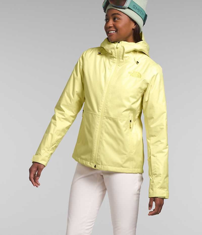 Yellow The North Face Clementine Triclimate® Women's Insulated Jacket | MALAYSIA RDWTVA