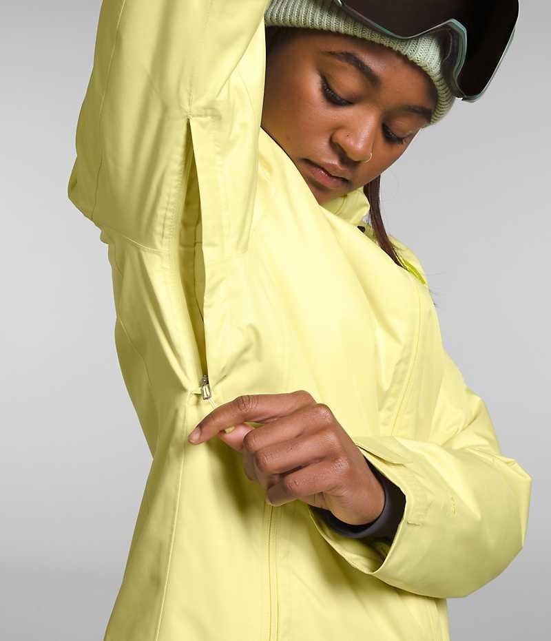 Yellow The North Face Clementine Triclimate® Women's Insulated Jacket | MALAYSIA RDWTVA