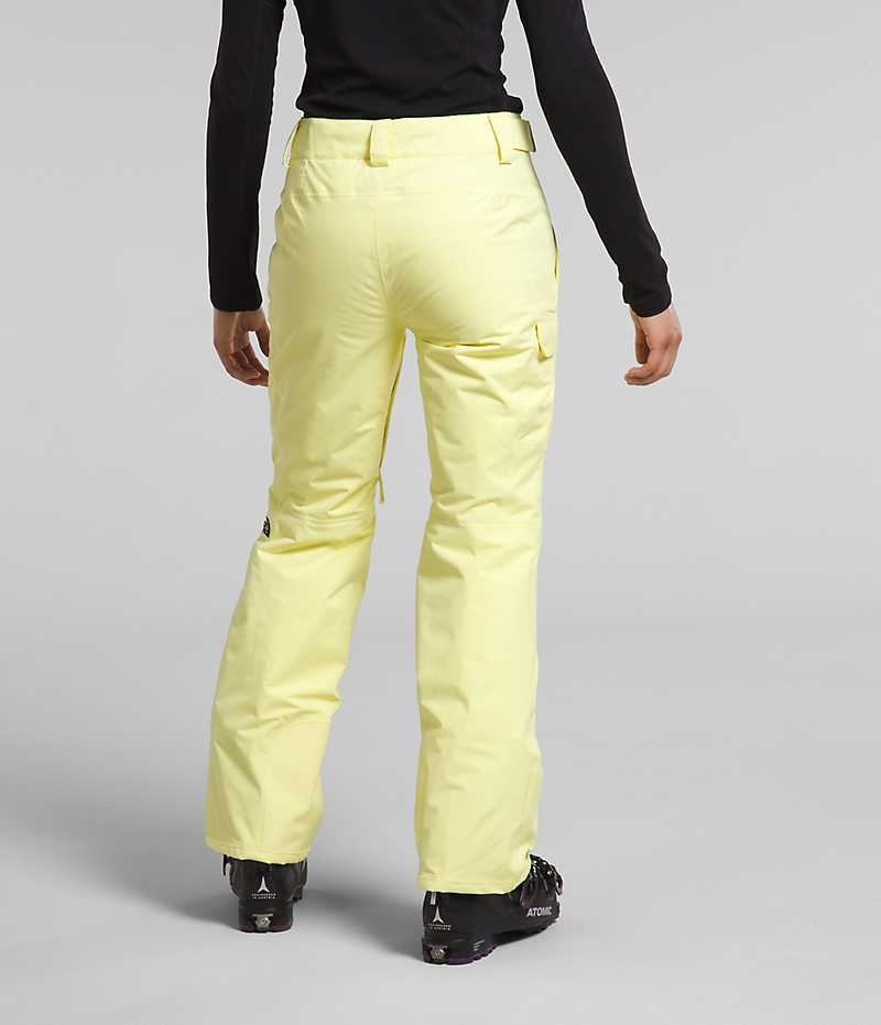 Yellow The North Face Freedom Women's Insulated Pants | MALAYSIA MHSGNB