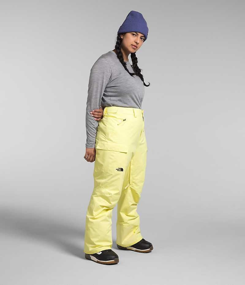 Yellow The North Face Plus Freedom Women's Insulated Pants | MALAYSIA CSBOVU